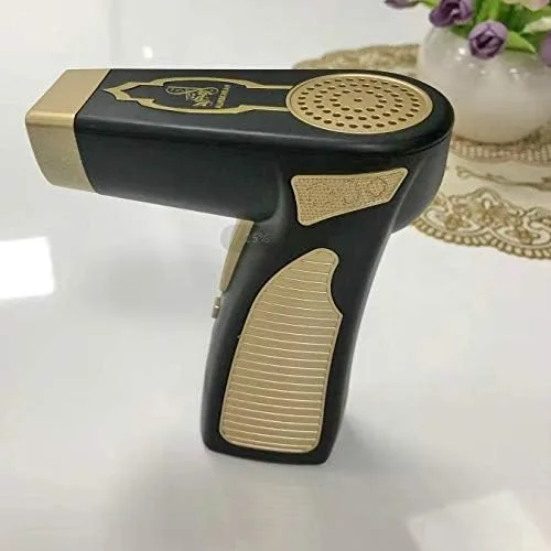 LaPHing HoUSe árabe Oud Charchoal portátil Incienso Lata para el cabello Árabe Eléctrico USB Energía recargable Quemador de incienso