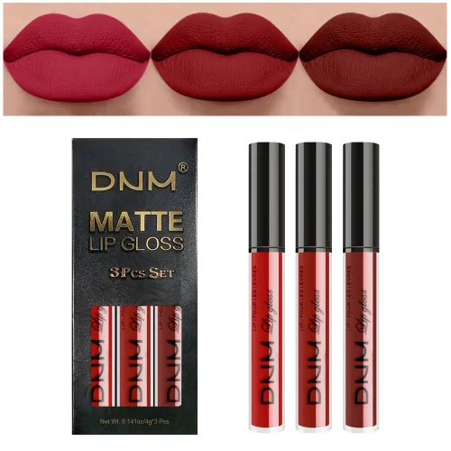 Miniatura 14 de evpct 2 Piezas Lápiz Labial Líquido Verde Esmeralda con Brillo Glitter, Brillo Labial Tinte y Delineador de Labios Retráctil, Set de Maquillaje