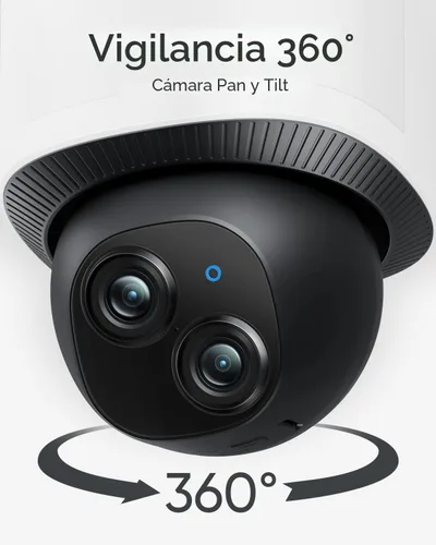 Miniatura 3 de eufy Security Floodlight - Cámara con cable E340 2pack+Homebase3, cámara de seguridad al aire libre, panorámica e inclinación de 355°, grabación