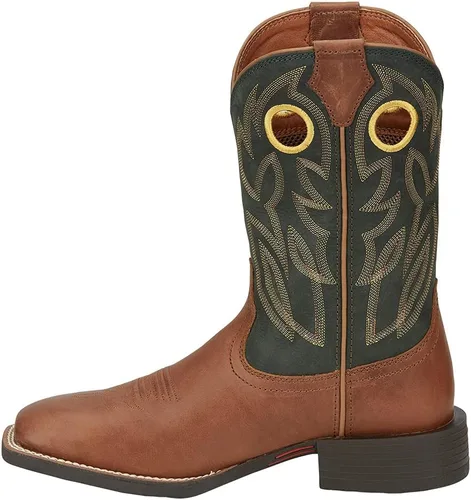 Miniatura 3 de Justin Boot Company Bowline Whiskey 11 Stampede Western - Botas de vaquero para hombre