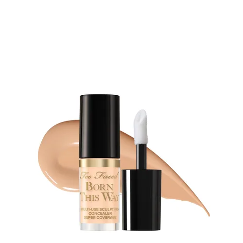 Miniatura 53 de Too Faced Born This Way Super Coverage Multi-Use Concealer Full-Coverage Hydrating Concealer for Dark Circles & Blemishes with Natural Finish
