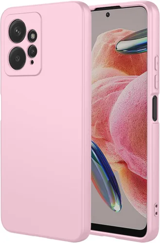 Miniatura 8 de Funda para Xiaomi Redmi Note 12 4G, funda de silicona líquida, forro de microfibra antiarañazos suave a prueba de golpes compatible con Xiaomi Redmi