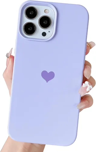 Miniatura 9 de Funda de silicona para iPhone 13 Pro Max para mujeres y niñas, con forro de microfibra suave antiarañazos, funda protectora para iPhone 13 Pro Max