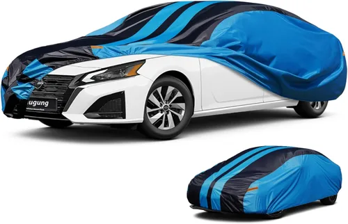 Miniatura 22 de Kaugung - Funda para auto a medida para Chevy Chevrolet Malibu (2016-2025), impermeable para todo tipo de clima, cubierta exterior completa