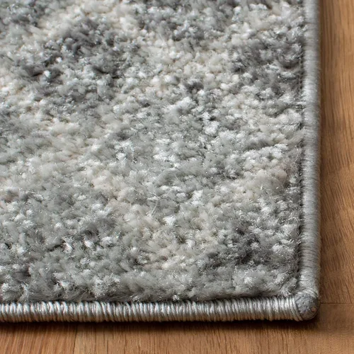 Miniatura 4 de SAFAVIEH Madison Collection - Alfombra decorativa de 2 x 3 pies, color marfil y carbón, diseño marroquí bohemio envejecido, no desprende pelusa