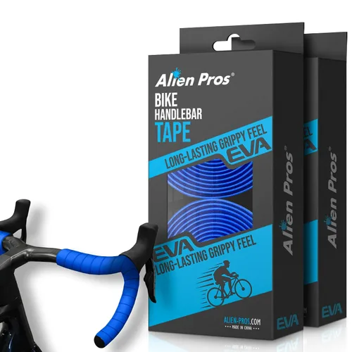 Miniatura 9 de ALIEN PROS Cinta de manubrio de bicicleta EVA (juego de 2) verde Bianchi - Mejora el agarre de tu bicicleta con esta cinta para manillar