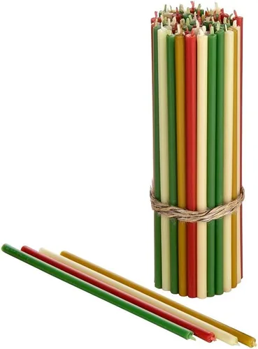 Miniatura 9 de Danilovo Velas finas de cera de abejas – Velas decorativas con aroma a miel, ideales para decoración de cumpleaños u oraciones de la iglesia, 6