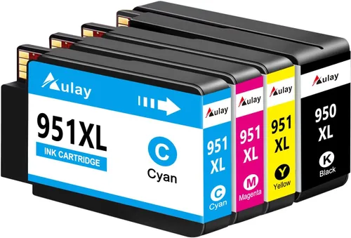 Miniatura 7 de Paquete combinado de cartuchos de tinta 950 XL 951 XL compatibles con OfficeJet Pro 8600 8610 8620 8100 8630 8660 8640 8615 76DW 251DW
