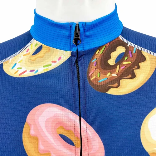 Miniatura 5 de PEAK 1 SPORTS Donut - Camiseta de ciclismo para hombre, de manga corta, para ciclismo y conducción en carretera