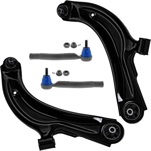 Miniatura 60 de Detroit Axle - Brazos de control superiores traseros para Chrysler 300 Dodge Challenger Charger Magnum, reemplazo del conjunto de brazos de control