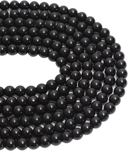 Miniatura 9 de ZH118 - Juego de 600 cuentas de vidrio de 0.394 in, hechas a mano, redondas, lisas, sueltas, cuentas kawaii, a granel para manualidades, joyería