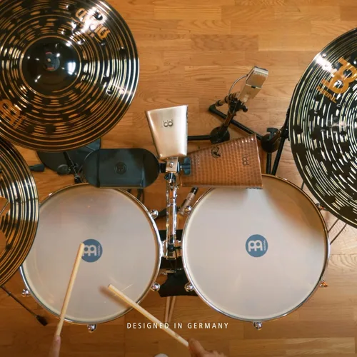 Miniatura 6 de Meinl Percussion Bloque con montaje ajustable, paso bajo - NO HECHO EN CHINA - Para equipos Perc, juego de batería o banda de marcha, dos años