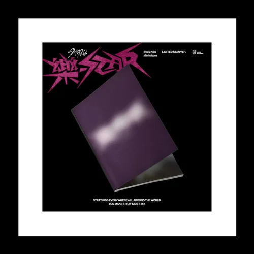 Stray Kids 樂-Star Rock-Star 8th Mini Album Limited STAR Version 2p Special Mini Poster on Pack+1p 4Cut Photo Film+1+60p PhotoBook+2p PhotoCard+1ea