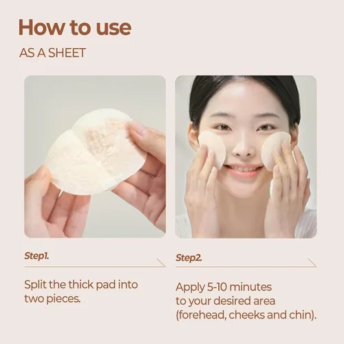 Miniatura 10 de SKINFOOD Almohadillas Tónicas con Péptidos de Bellota para Poros, Tónico Facial Coreano para el Cuidado de la Piel, Minimización de Poros