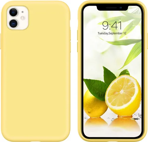 Miniatura 429 de GUAGUA Funda compatible con iPhone 17 Pro Max de 6.9 pulgadas, silicona líquida, goma de gel suave, delgada, forro de microfibra delgada