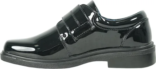 Miniatura 6 de bravo! Mocasines clásicos sin cordones y cordones Oxford William Kid Dress Shoe Uniforme escolar con plantilla extraíble y punta cuadrada Negro