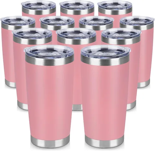 Miniatura 21 de Vaso Térmico de 20 oz de Acero Inoxidable Vasos Térmicos a Granel con Tapa Aislamiento de Doble Pared Tazas de Café Térmicas para Bebidas Calientes