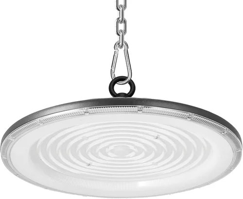 loyal Luz LED de alta bahía, 500 W UFO High Bay Led Shop Lights 6000K 50000LM para almacén, taller, fábrica, gimnasio, garaje, granero, 2024, nuevo