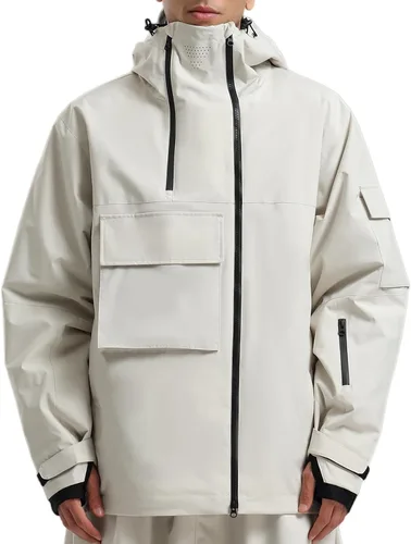 Miniatura 7 de GSOU SNOW Men's Snowboarding Jacket Loose Ski Snow Coat Waterproof Insulated Unisex Winter Jacket