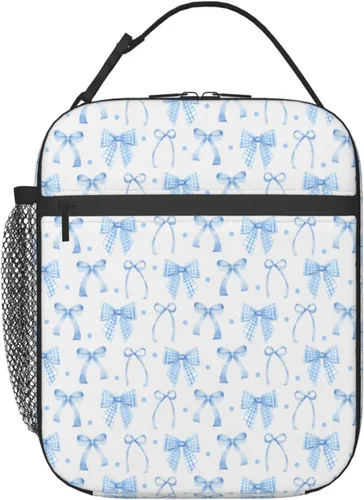 Miniatura 28 de Miaoquhe Lonchera de béisbol para hombres, bolsa de béisbol con bandera estadounidense para mujeres, bolsa de almuerzo para niños, bolsa de almuerzo