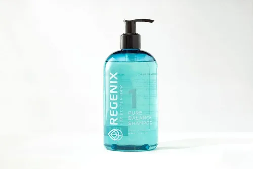 Miniatura 2 de Regenix Champú Pure Balance para cabello graso a normal, vigoriza el cuero cabelludo, limpia el cabello de contaminación, toxinas y residuos, libre