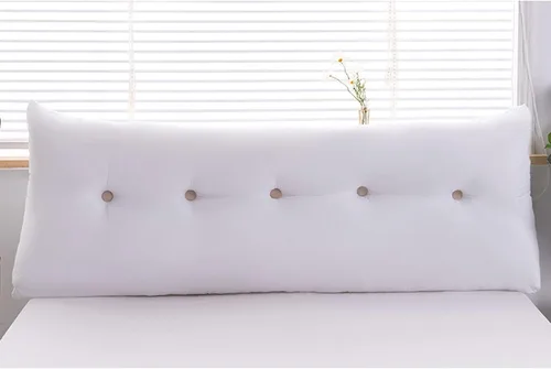 Miniatura 4 de Almohadas de lectura para cama de tamaño Queen para adultos, cojín lumbar de apoyo para cabecera, almohadas triangulares de cuña para dormir