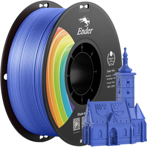 Miniatura 11 de Creality Filamento para Impresora 3D, Filamento PLA Plus 1.75mm Beige, PLA Pro Dureza Mejorada Exactitud Dimensional +/- 0.03mm, Carrete de 1KG