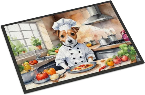 Miniatura 110 de Caroline's Treasures DAC6179MAT Affenpinscher - Tapete para puerta delantera, para interiores y exteriores, para entrada, antideslizante, lavable