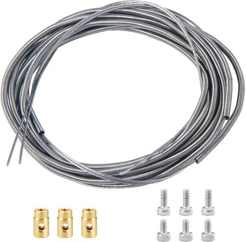 Miniatura 2 de RC-Hub Cables de bloqueo diferencial de metal Línea y columna de plomo de latón para 1/14 Tamiya Remolque Tractor Truck RC