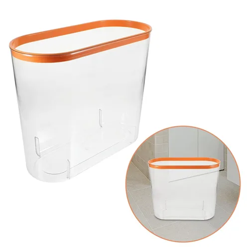 Miniatura 5 de Alipis Cubo de basura para baño, cocina, cesta de basura para cocina, cubo de basura para dormitorio