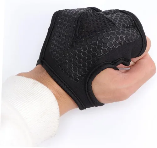 Miniatura 9 de INOOMP Guantes de gimnasio para hombres y mujeres, guantes de entrenamiento para hombres, guantes de mano para hombres y hombres, guantes sin dedos