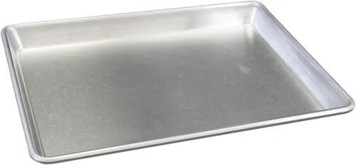 Tiger Chef 19 Gauge sartén de un cuarto, Plateado