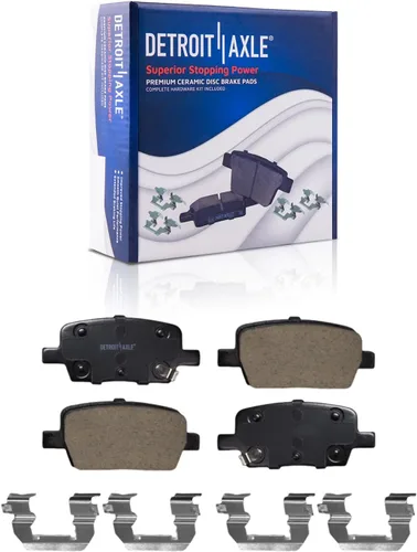 Miniatura 35 de Detroit Axle - Kit de freno delantero para Ford F-150 2010-2011, Ford Expedition Lincoln Navigator 2010-2021, repuesto de pastillas de freno