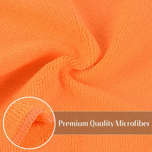 Miniatura 3 de SINLAND Trapo de microfibra absorbente de limpieza para cocina, paño de secado rápido, sin rayas, trapos de vidrio, 12 x 12 pulgadas, paquete de 12