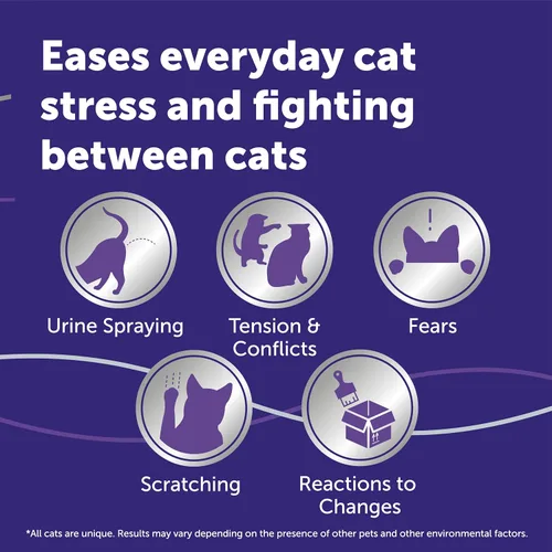 Miniatura 5 de FELIWAY Optimum - Recambio de difusor calmante para gatos – Recambio de difusor de feromonas para gatos para apoyo avanzado para reducir el estrés