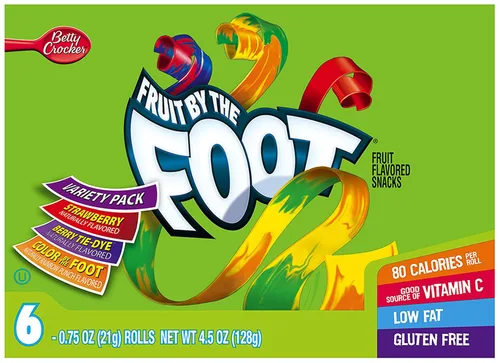 Miniatura 9 de Betty Crocker, Sin gluten, Fruit by The Foot, Starburst All Pink, 6 unidades, 4.5 onzas, (caja) (importado de Canadá)