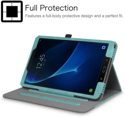 Miniatura 7 de Fintie Funda para Samsung Galaxy Tab A 10.1 (2016 NO S Pen Version), [Protección de esquinas] Cubierta de soporte de visión multiángulo con bolsillo