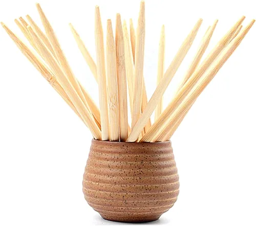 Miniatura 9 de HOPELF Brochetas de bambú natural de 6 pulgadas para barbacoa, aperitivo, fruta, cóctel, kabob, fuente de chocolate, parrilla, barbacoa, cocina