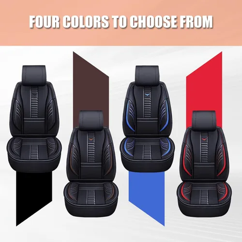 Miniatura 7 de Tacoma - Fundas de asiento de camioneta, protectores de asiento personalizados para Toyota Tacoma 2008, impermeables, de piel sintética, protección