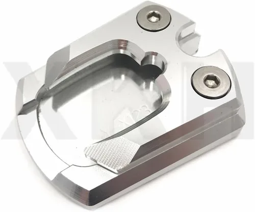 Miniatura 2 de XKH - Soporte lateral para placa de expansión para YAMAHA XMAX 125/250/300, color plateado