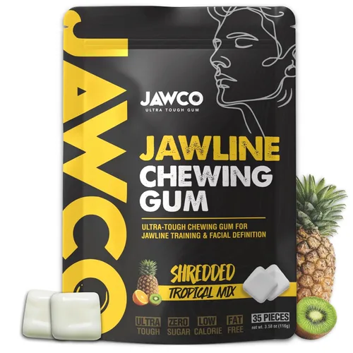 Miniatura 12 de JAWCKO Chicle Ultra-Resistente para Mandíbula Obtén una Mandíbula Más Fuerte y Cuadrada Chicle Duro de Entrenamiento para Mandíbula Fuerza 15X