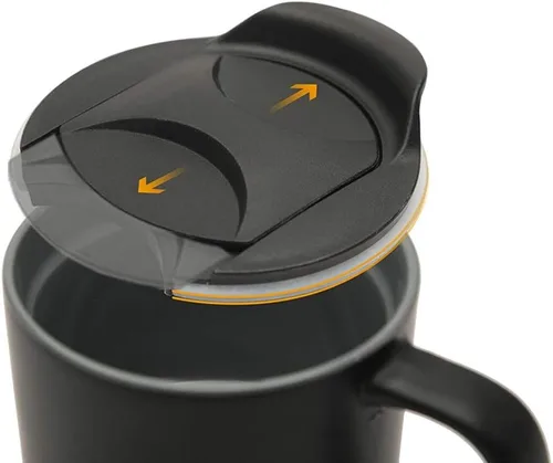 Miniatura 4 de NeoLame - Taza de café de cerámica con fondo de corcho y a prueba de derrames, taza de café reutilizable para el hogar o el trabajo, conservación