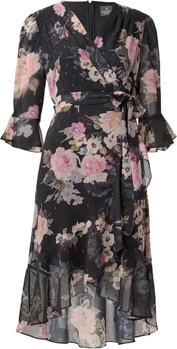 Miniatura 6 de Adrianna Papell Vestido cruzado de gasa floral para mujer