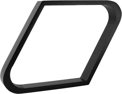 Miniatura 18 de GSE Games & Sports Expert Triángulo de Billar de Madera Maciza para 8 Bolas / Rombo para 9 Bolas, Porta Bolas de Billar para Bolas de Billar de Caoba
