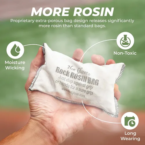 Miniatura 2 de Hot Glove Rock Rosin - colofonia extra pegajosa con bolsa de fácil flujo para Max Rosin, ROZ-R