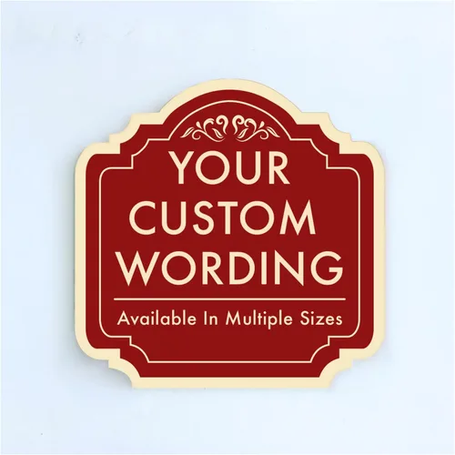 Miniatura 47 de SPEEDYORDERS Letreros metálicos personalizados, letreros de aluminio personalizados, 36 x 24 pulgadas, plata cepillada, palabras y citas, decoración