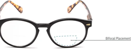 Miniatura 2 de Readers. com Gafas de lectura: el estilo redondo bifocal del actor para hombres y mujeres