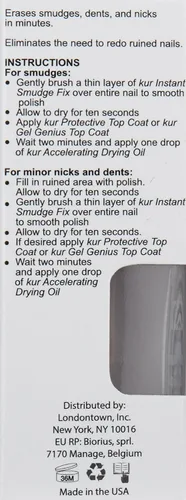 Miniatura 8 de LONDONTOWN Kur Instant Smudge Fix , 0.4 onzas líquidas (paquete de 1)