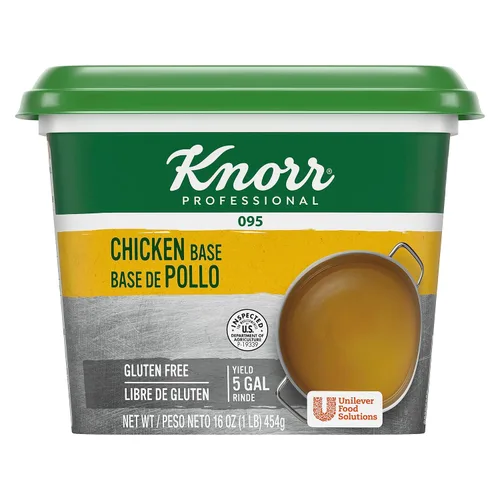 Miniatura 10 de Knorr Professional 095 Base de carne de res baja en sodio, sin gluten, sin MSG añadido, 0.00 oz de grasa trans, 1 libra, paquete de 12