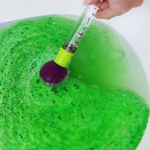 Miniatura 3 de Baff Bombz Cepillo Mágico, 4 Bombas de Baño, Pintan Mágicamente el Agua de tu Baño, Juguete de Baño Creativo para Niños, Regalos de Cumpleaños